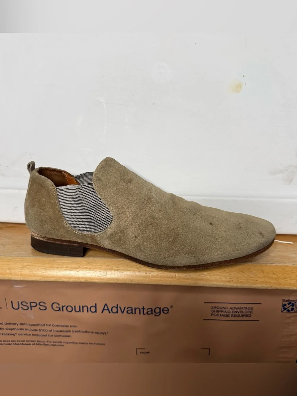 Fiorentini + Baker scarpa uomo beige vintage shoe man Size EU 42 US 9
